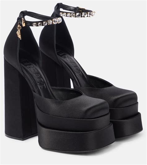 versace medusa platform pumps dupe|versace double platform pumps medusa.